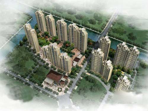 上海绿地观邸项目西区生态湿地和水处理工程